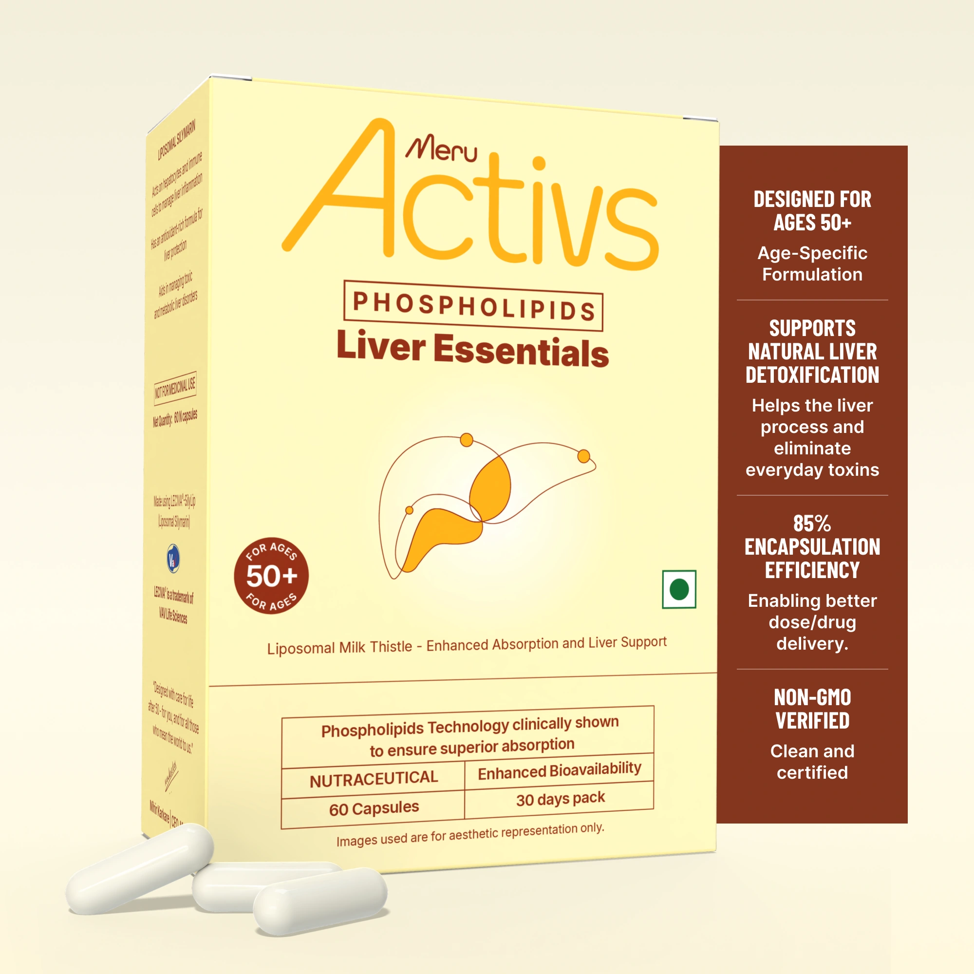 Phospholipids Liver Essentials Supplement | Vegetarian Liposomal