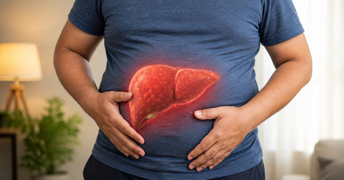  Fatty liver symptoms in Indian adults over 50, MASLD awareness