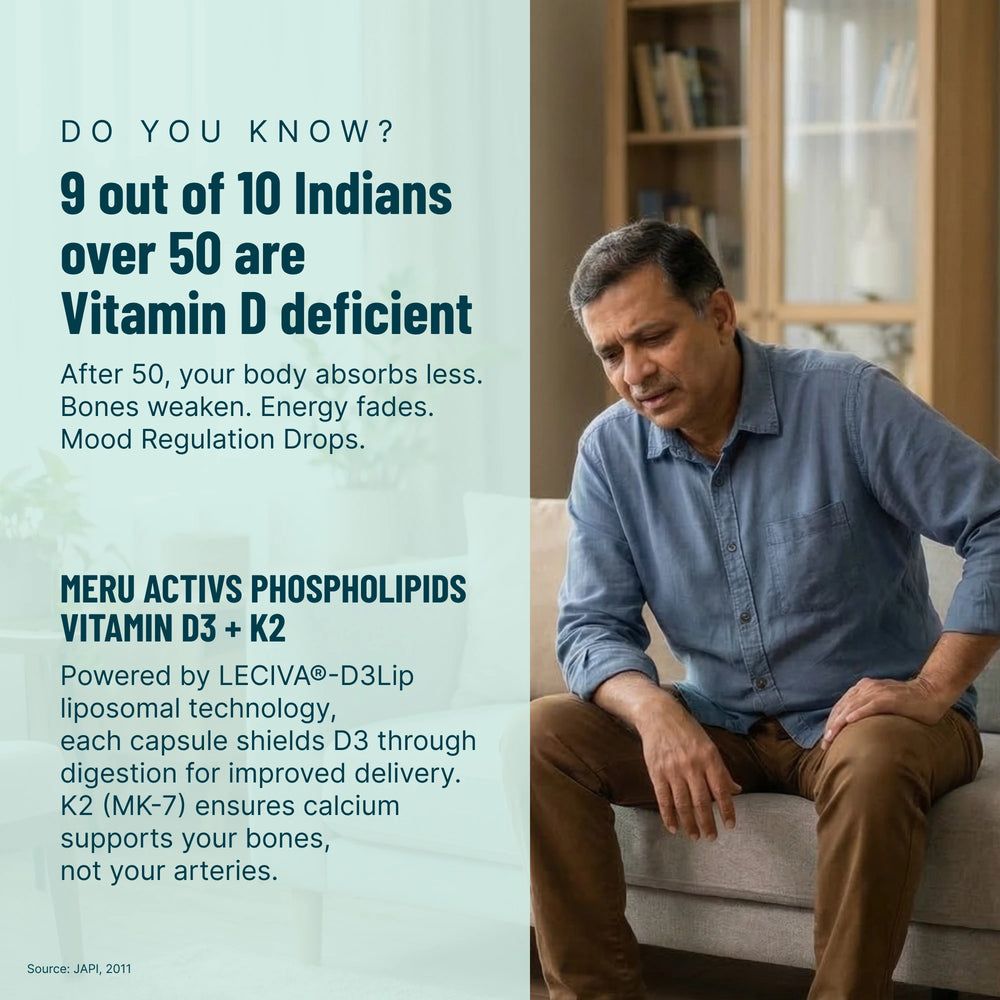 Phospholipids Vitamin D3 + K2