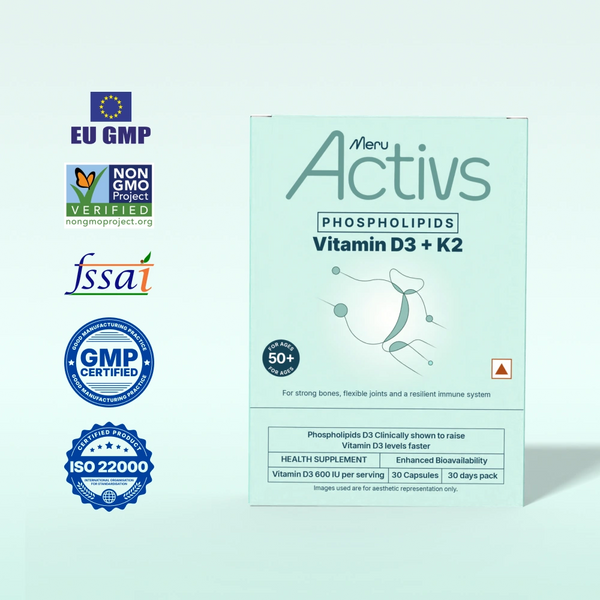 Phospholipids Vitamin D3 + K2
