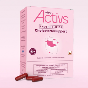 Phospholipids Cholesterol Support Supplement | Natural Lipid Balance & Heart Health | For Adults 50+