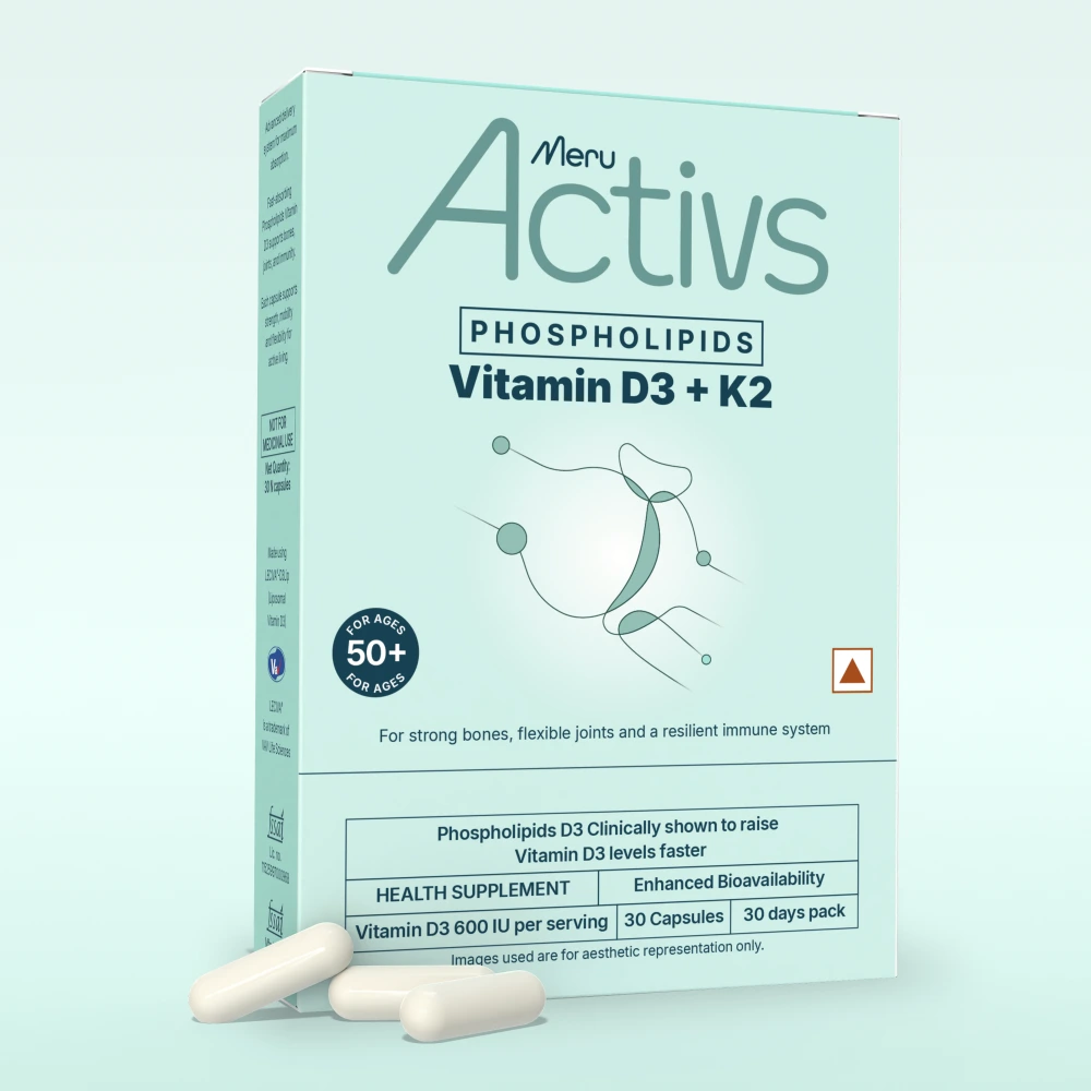 Phospholipids Vitamin D3 + K2