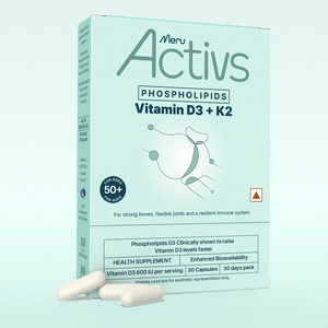 Phospholipids Vitamin D3 + K2 | For Joint Comfort, Energy, Better Mood and Bone Strength After Menopause