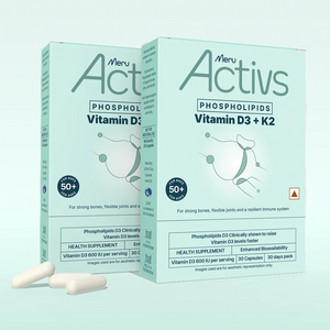 Phospholipids Vitamin D3 + K2 | For Joint Comfort, Energy, Better Mood and Bone Strength After Menopause