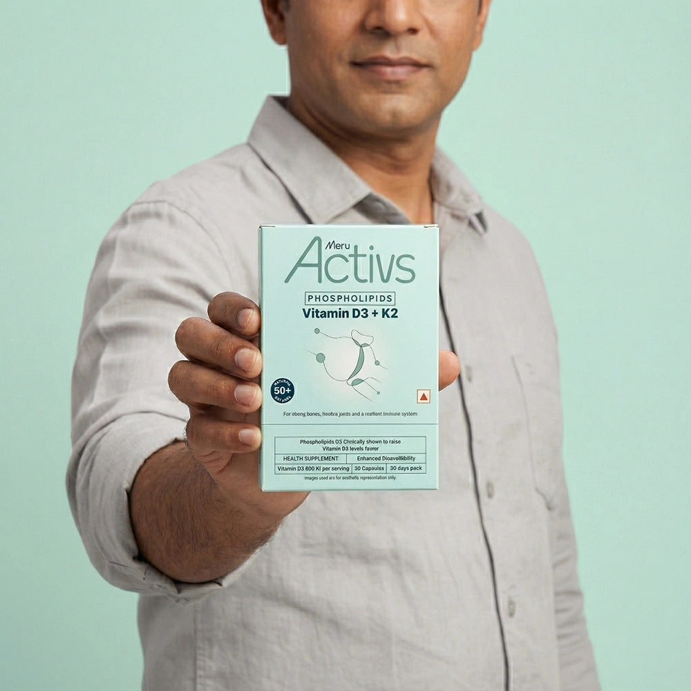 Phospholipids Vitamin D3 + K2 - Meru Activs