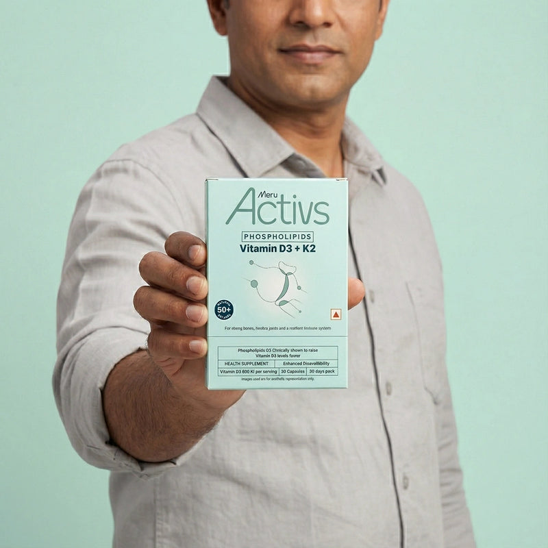 Phospholipids Vitamin D3 + K2 - Meru Activs