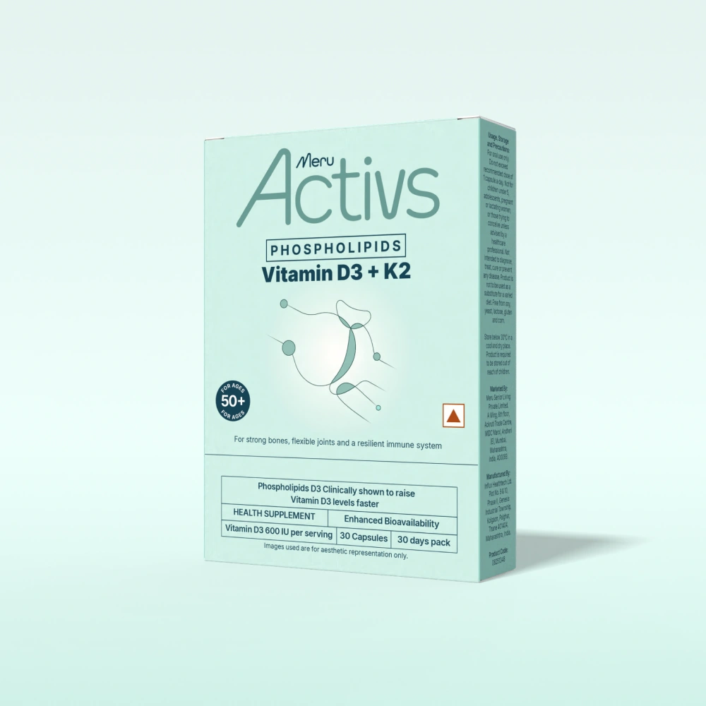 Phospholipids Vitamin D3 + K2