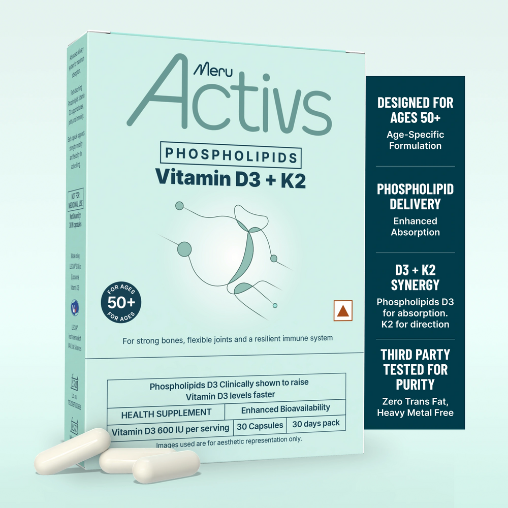 Phospholipids Vitamin D3 + K2